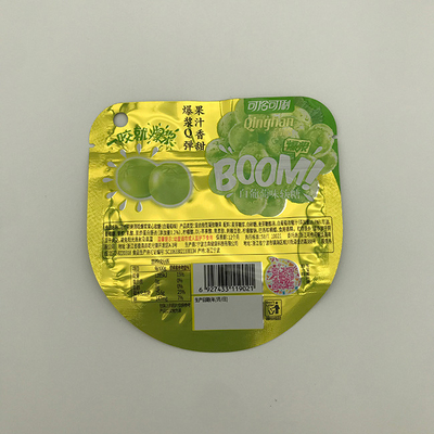 El sellado caliente de la categoría alimenticia de snacks de la cremallera empaqueta el ODM plástico impreso aduana de la bolsa de la cremallera