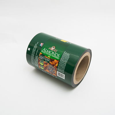 Carrete de película plástico del abrigo de la película del acondicionamiento de los alimentos de la almendra 0.63OZ Logo Printed