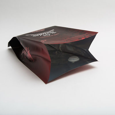 Bolsos de café reciclados con los bolsos de empaquetado inferiores planos del café de encargo de la bolsa del café de la válvula y de la cremallera