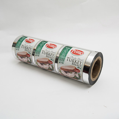 Sello fácil impreso de la cáscara PET/VMPET/PE de la película de Lidding a la bandeja thermoforming de la película APET/PE
