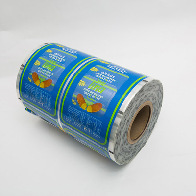 ACARICIE PE Lidding 340m m que la película del acondicionamiento de los alimentos de Evoh imprimió los colores para Tray Lock Seal plástico
