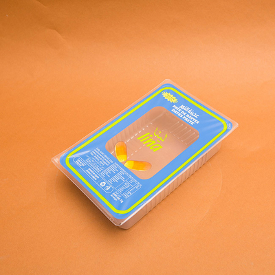 ACARICIE PE Lidding 340m m que la película del acondicionamiento de los alimentos de Evoh imprimió los colores para Tray Lock Seal plástico