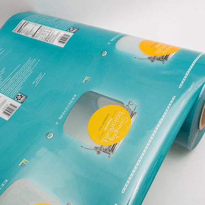 la cáscara fácil de 100um 560m m imprimió los colores del PA PE 8 de la película de Lidding para Tray Thermoforming plástico