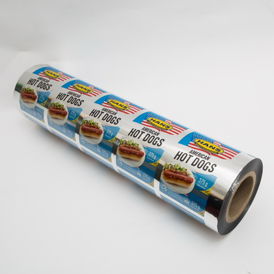 película plástica impresa Peelable del lacre de la taza de la película VMPET del 1000m Lidding