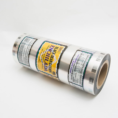 Categoría alimenticia laminada común de impresión de encargo de la hoja del carrete de película del envase de plástico del OEM