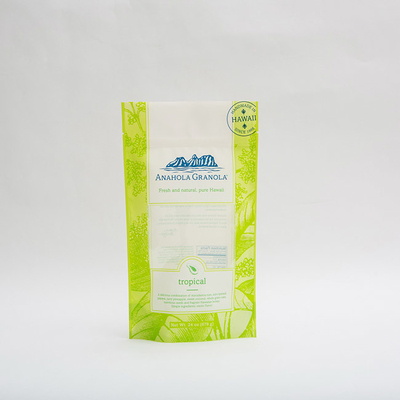 Las bolsas de plástico de encargo del Granola de 24OZ Anahola para el acondicionamiento de los alimentos de la bolsa de plástico de la comida