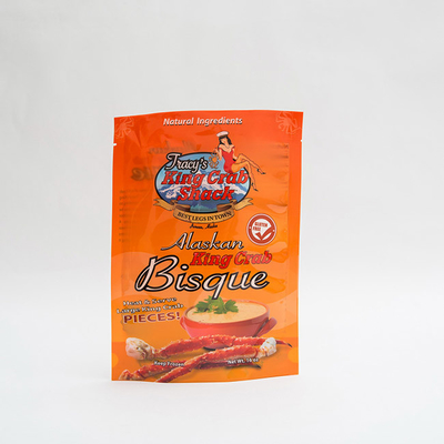 Los bolsos del envase de plástico de 105 micrones 16OZ se levantan las bolsas para el acondicionamiento de los alimentos