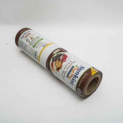 Carrete de película opaco del acondicionamiento de los alimentos del encogimiento del calor 17,71 pulgadas para las galletas del bocado de las nueces