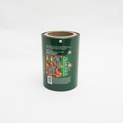 Carrete de película plástico del abrigo de la película del acondicionamiento de los alimentos de la almendra 0.63OZ Logo Printed