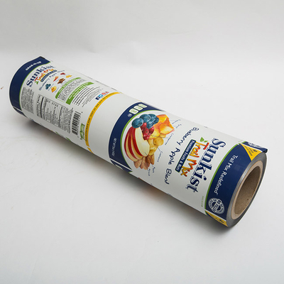 película de rollo plástica de múltiples capas del acondicionamiento de los alimentos del compuesto del estiramiento 1oz para los microprocesadores secos de la fruta