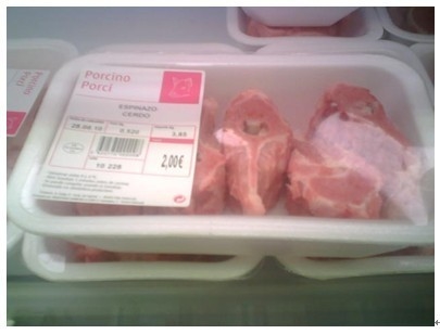 película de la tapa de 550um 562m m que empaqueta la película opaca del abrigo del estiramiento del PE para la carne fresca