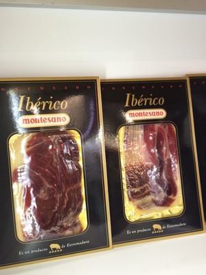 película de oro del paquete de la piel del empaquetado de carne 340um para el jamón de la salchicha